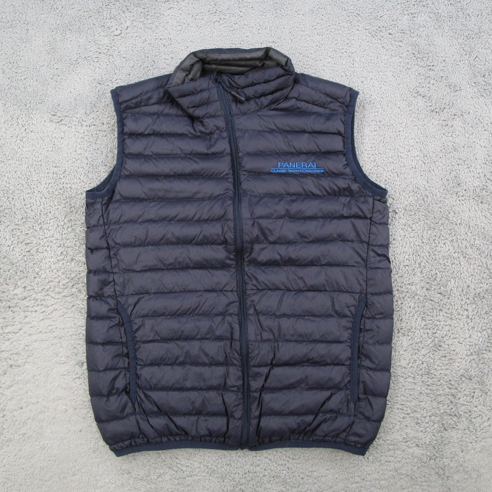 Panerai Classic Yachts Challenge Navy Blue Down Puffer Vest Mens XS